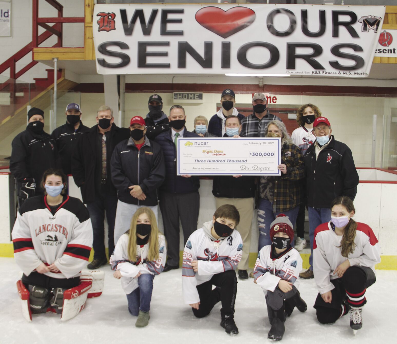 Notre Dame Arena gets new look, new name